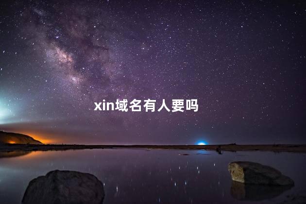 xin域名有人要吗