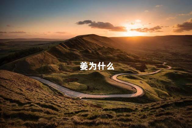 姜为什么