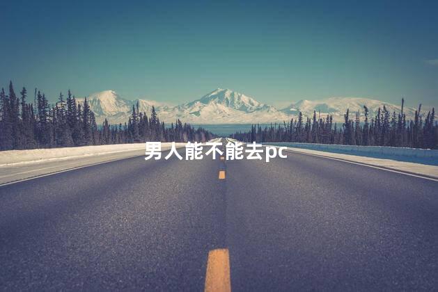 男人能不能去pc