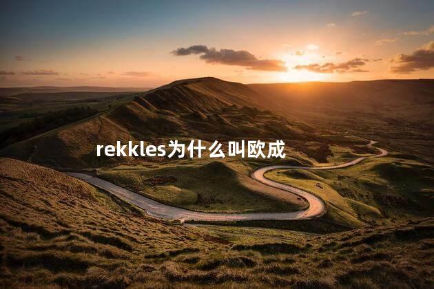 rekkles为什么叫欧成