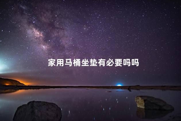 家用马桶坐垫有必要吗吗