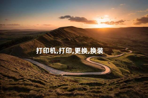 打印机,打印,更换,换装