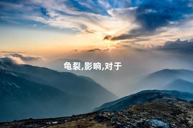 龟裂,影响,对于